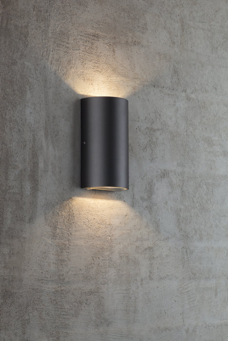 Nordlux Rold utendørs vegglampe - rund